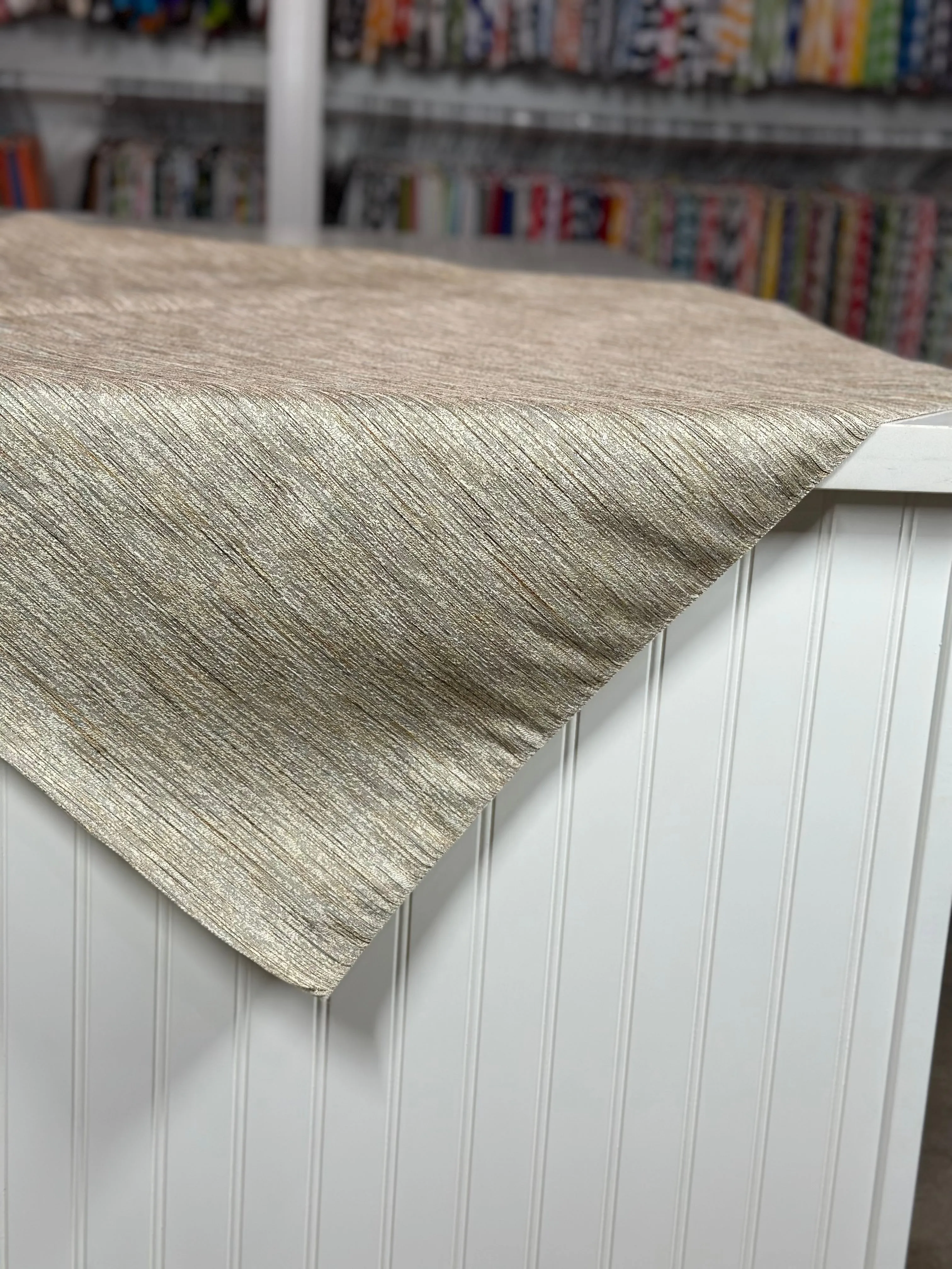 1pc - Sterling Jacquard Table Linen 120" Round - Champagne