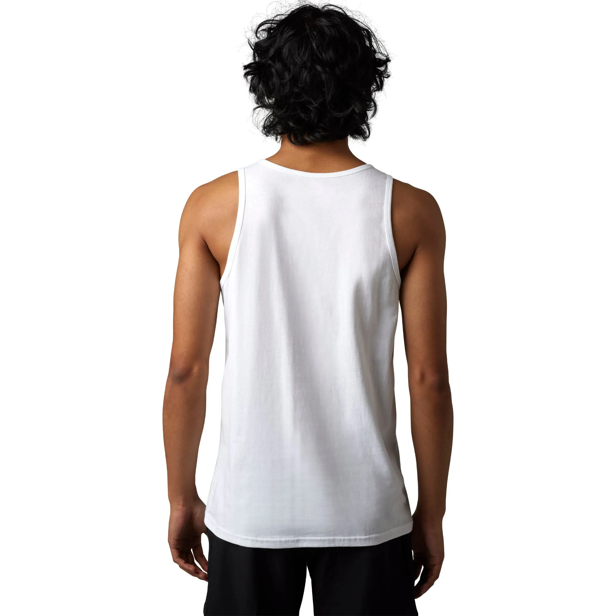 Fox Racing  Mens Unity Premium Tank Top Sleeveless Soft Lightweight Optic White