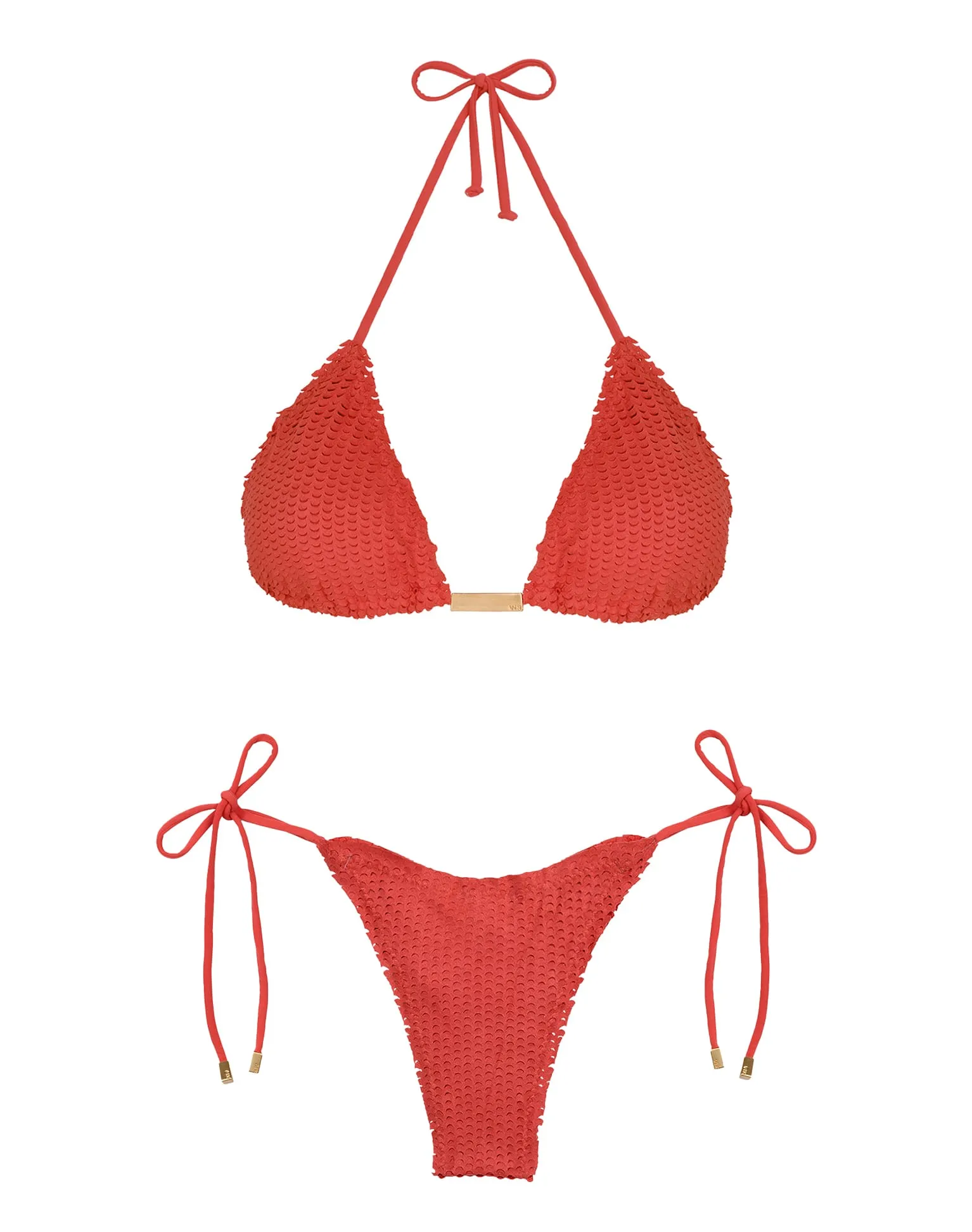 Scales Ripple Bottom - Ruby