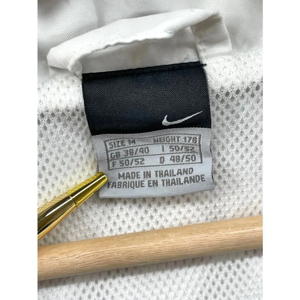 Vintage 2000's Nike White Lightweight Full Zip Jacket